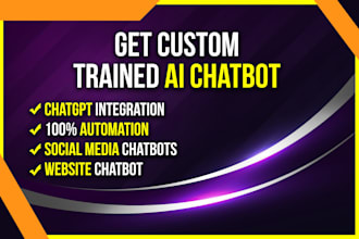 create ai chatbot for your social channels and website