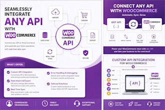 seamlessly integrate any API with woocommerce