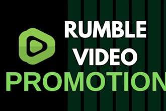advertise your rumble promotion to gain organic followers and viewers