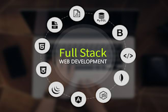 be your fullstack professional web developer and designer