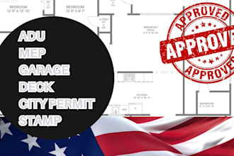 be your city architect for the city permit for the adu house plans