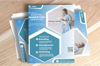 design real state , plumber or handyman services flyer