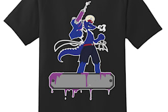 design a unique t shirt design for you