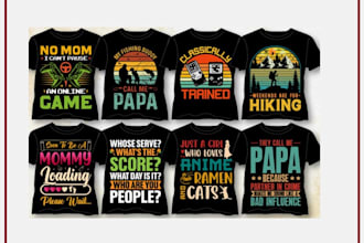 create t shirt design typography graphic t shirt designs