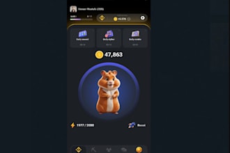 clone hamster kombat,tapswap,telegram mini app, game bot,tap to earn,chain game