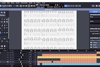 transcribir una cancion que me pases sacandola a oido, entrego en pdf y midi