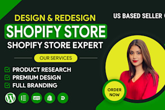 do shopify website development , shopify store design