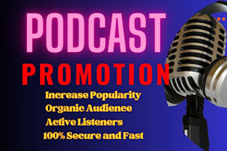 do organic podcast promotion to grow new audiences globally