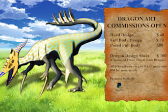 design the best dragon ever for you