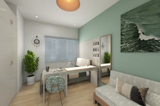 design studio apartment, dorm rooms, mini cafes