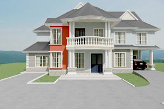 create architectural blueprints permits using chief architect x12, x14,x15,x16
