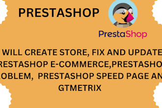 develop prestashop store, prestashop module, theme, upload product, fixing