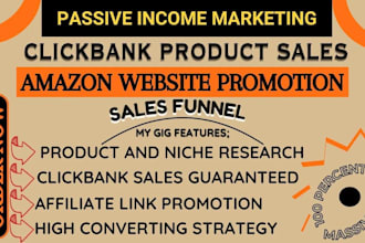 boost clickbank affiliate marketing product sales, link promotion sales funnel