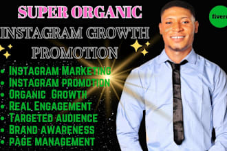 do organic growth instagram promotion for instagram marketing and instagram reel