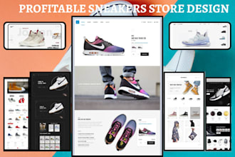 design money making sneakers shopify canvas store shoe website