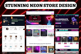 design attractive led light website neon sign neon light store neon sign website