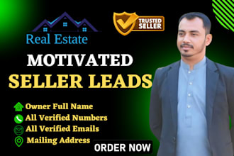 provide motivated seller real estate leads with skip tracing
