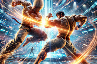 unleash stunning 3d ai game art game style images custom ai gaming images
