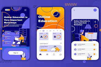 develop education app, online course app, kids learning app, kids game app