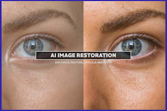 upscale, enhance, restore, remaster photos