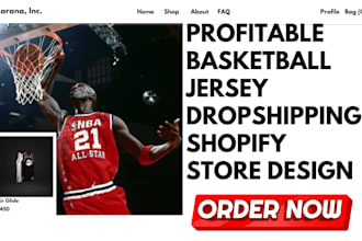 do basketball shopify store basketball jersey dropshipping store sport website
