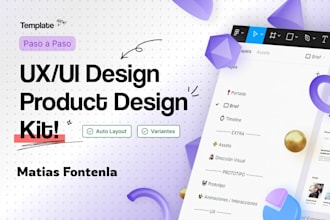 do UI design, UI UX design, website UI UX design in figma