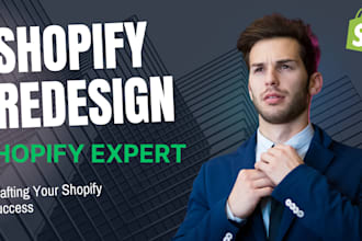 shopify expert custom website design, redesign for high conversions