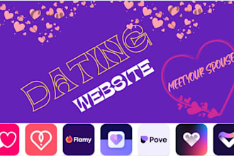 build a daddy dating social chat app,matchmaking app,ai dating website,daddy app