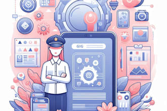 develop mobile apps, android and ios
