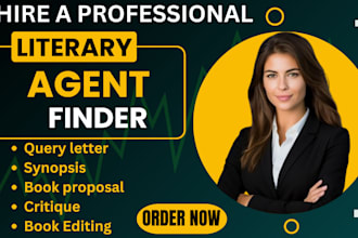 find literary agents for your fiction, nonfiction, children book, manuscript