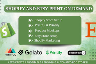 shopify print on demand shopify website etsy print on demand shopify store