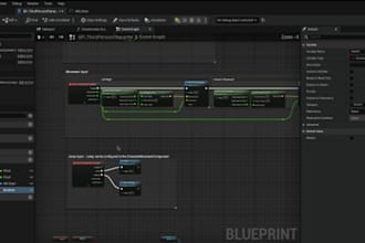 be your game engineer for blueprints and mechanics creation for video game