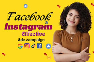 run facebook ads, campaign, fb ads manager, instagram ads for website marketing