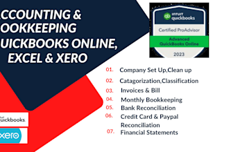 be your amazing virtual assistant for bookkeeping in quickbooks online