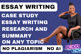 do urgent essay writing, case studies, summary, research and report writing