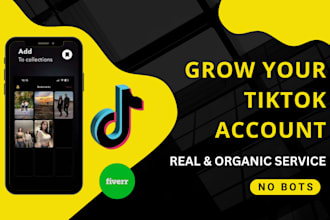 promote and grow your tiktok account organically