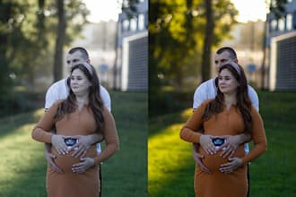 pro photo retouching and color correction