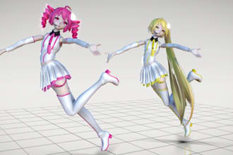 create repair or convert any model to mmd garry mod vtuber weight paint