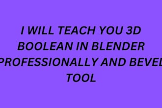 teach you 3d boolean