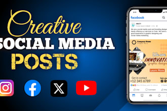 design instagram post and facebook post and cover
