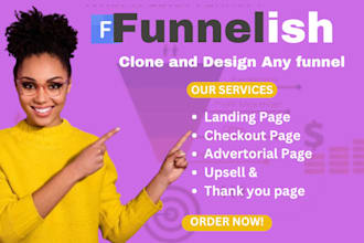 funnelish systeme check out fix funnelish bugs clone funnelish website fix bug