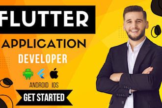 do flutter mobile app ios app android application creation flutter developer