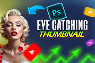 design attractive eye catchy thumbnails