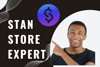 setup stan store, stan store products upload,stan store design,stan store expert
