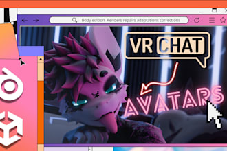 create or edit vrchat model in blender