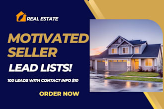 deliver accurate motivated seller lists and investor cash buyer leads