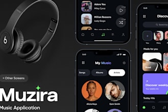 develop music streaming app, live streaming app, music app, podcast app