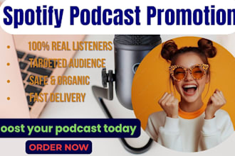 promote your spotify podcast to real and targeted audience