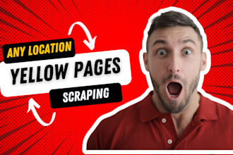 scrape yellow pages to get email list, contact and address