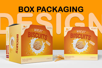 design product box packaging design, supplement packaging for you